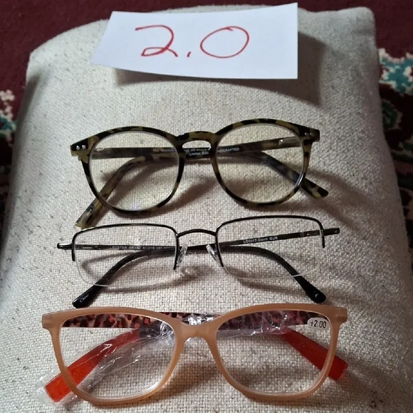 Stylish Eyeglasses Collection 9 Pair 2.0 Readers - Picture 4 of 4